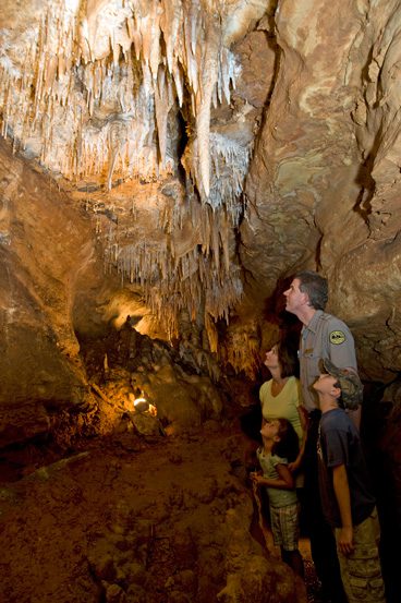 Cosmic Cavern. Photo courtesy Arkansas Department of Parks and Tourism.