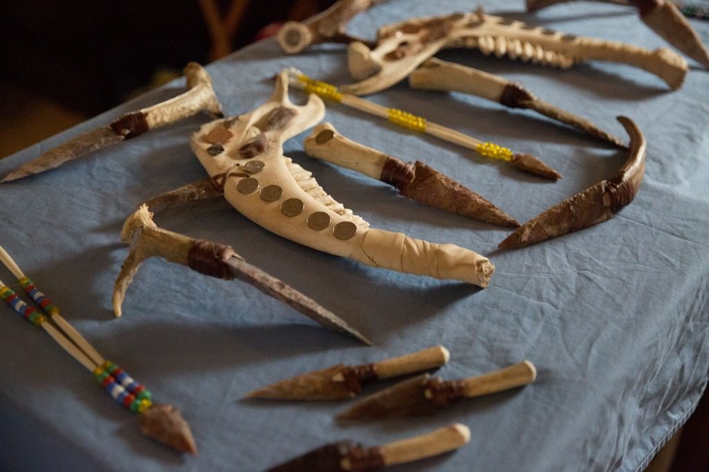 KNIFECHIEF John Knifechief makes traditional warrior tools.