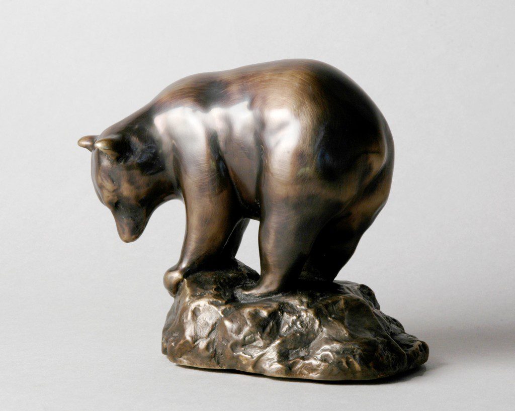 "Black Bear Maquette" by Ross Matteson. Image courtesy Gilcrease Museum.