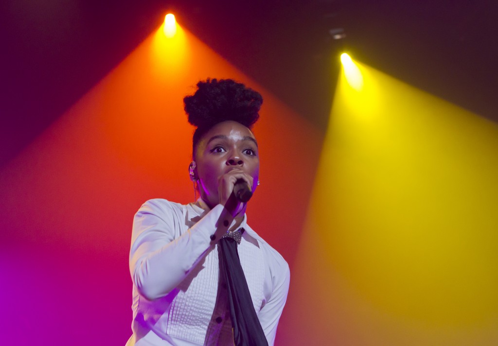 Janelle Monae plays several summer festivals in 2014, including the roots picnic and bonnaroo.  Photo by Aija Lehtonen, www. shutterstock.com.