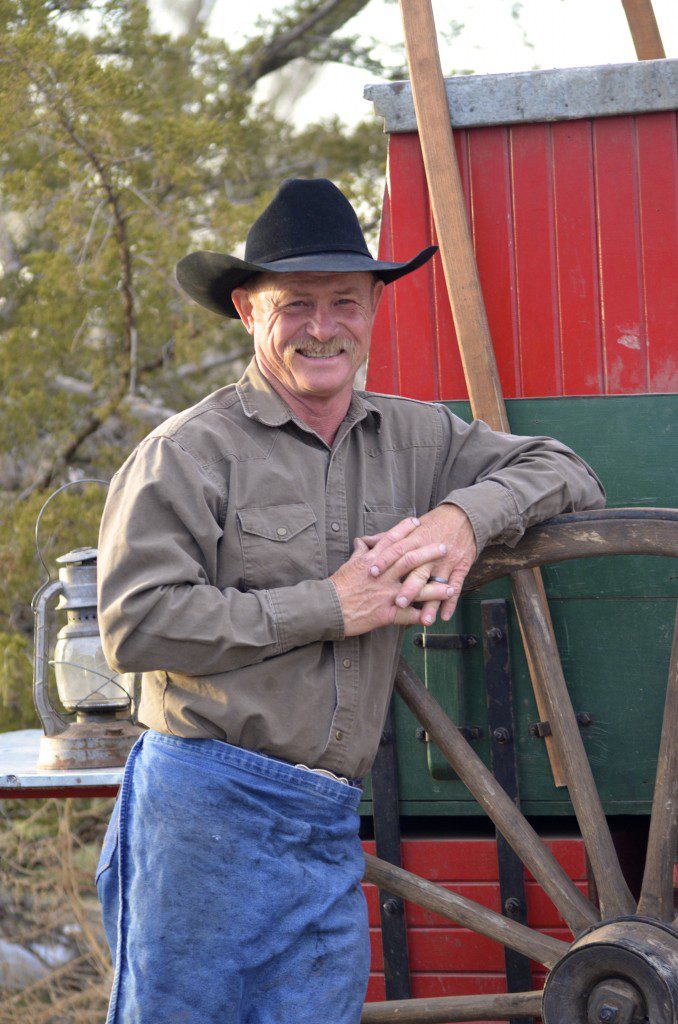 Chuck wagon chef, cowboy poet and tall tale teller Kent Rollins is the featured guest at this year's Spirit of Oklahoma Storytelling Festival. Courtesy Kent Rollins.