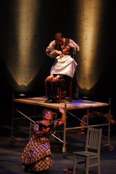 LOOK Musical Theatre brings back its production of Sweeney Todd. The company produced the musical (above) in 2007. Ron Lloyd reprises the main. Courtesy LOOK Musical Theatre.