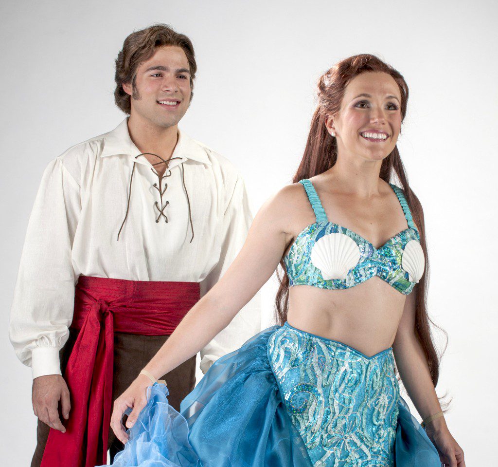 Storm Lineberger and Amanda Lea LaVergne appear in Lyric Theatre of Oklahoma's production of "Disney's The LIttle Mermaid." Photo by K.O. Rinearson, courtesy Lyric Theatre of Oklahoma.