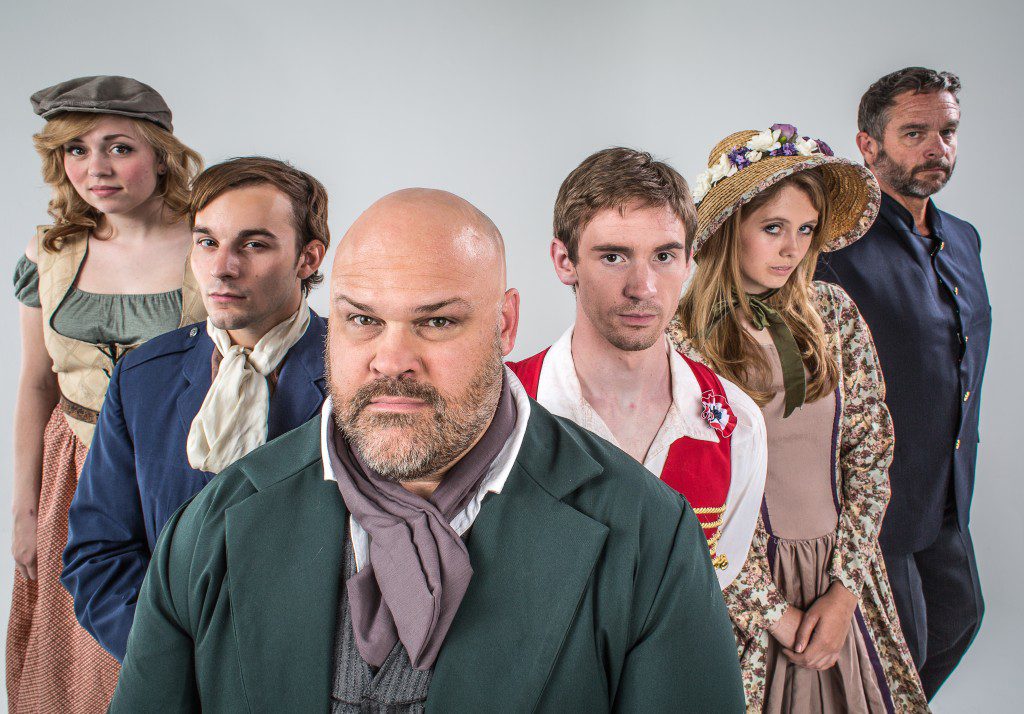 The cast of Theatre Tulsa's "Les Misérables." Photo courtesy Theatre Tulsa.