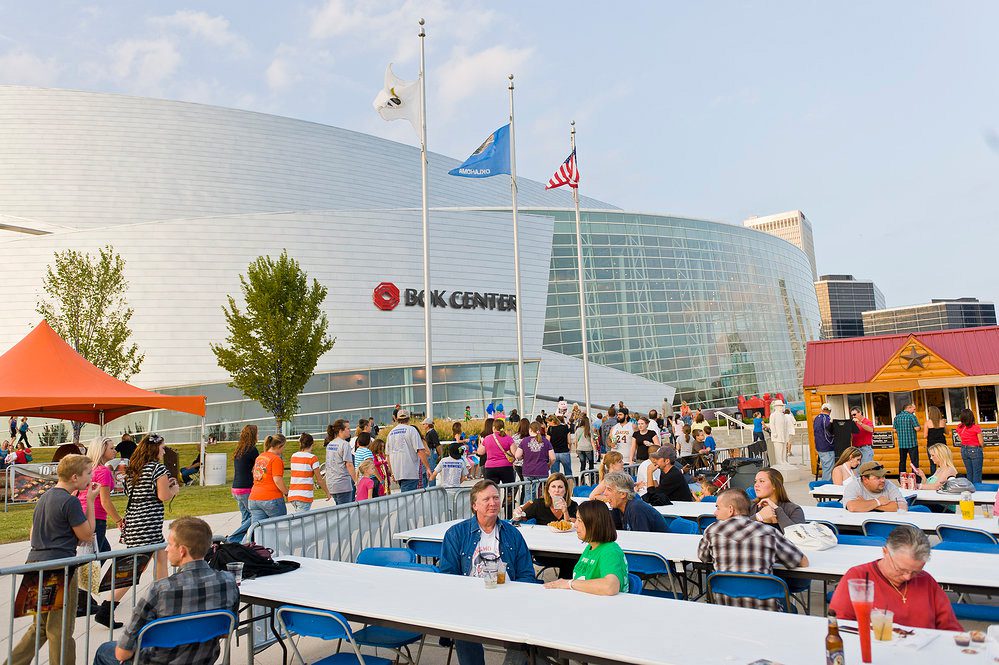 The Rib crib Rock ‘n Rib festival is back with more great barbecue and attractions. Photo courtesy BOK Center.