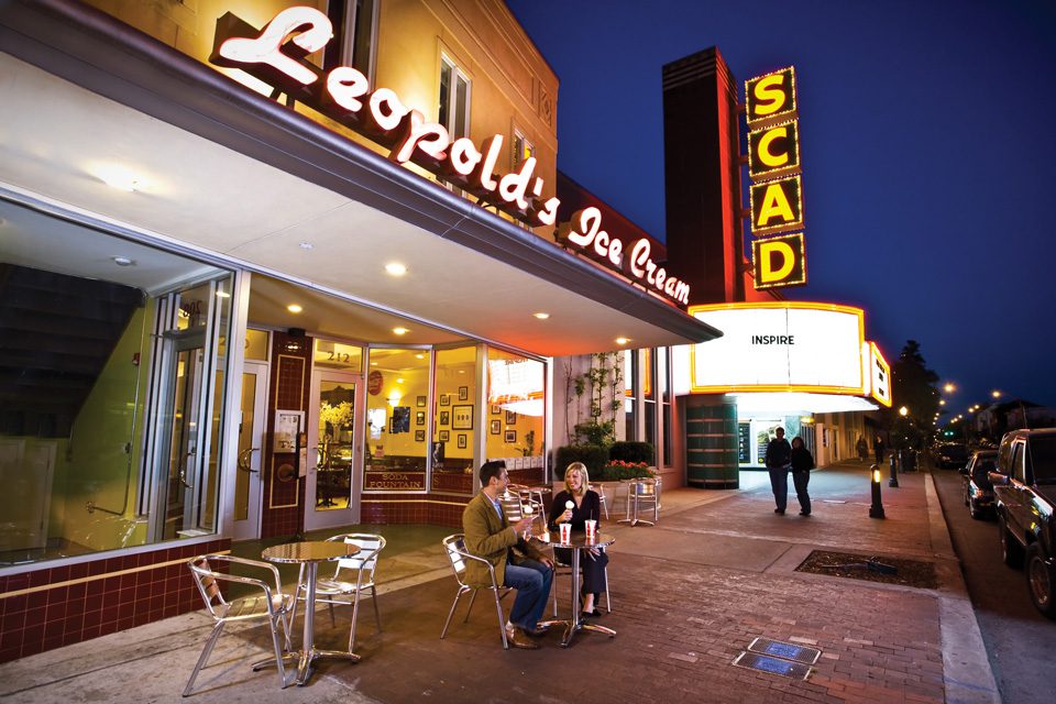 Leopold’s Ice Cream is a culinary tradition in Savannah. Photo courtesy Visit Savannah.