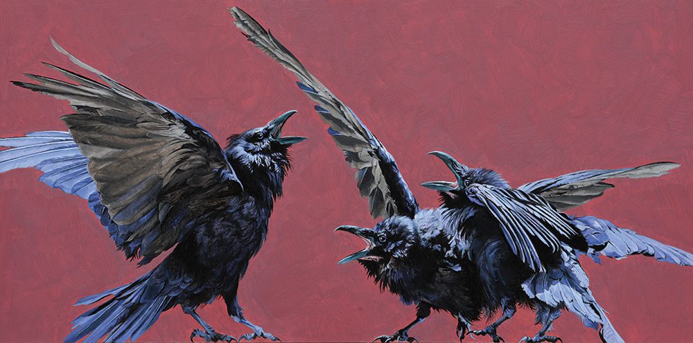"Congress" by Mark Eberhard, image courtesy the National Cowboy & Western Heritage Museum.