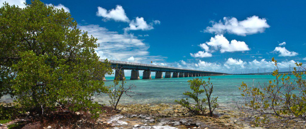 The Seven Mile bridge connects Marathon’s Knight’s Key to Little Duck Key in the lower keys. It runs parallel to its idle predecessor, which was part of the Florida East Coast Railway’s Key West Extension. Fishing underneath and between these structures brings excitement to the surface.