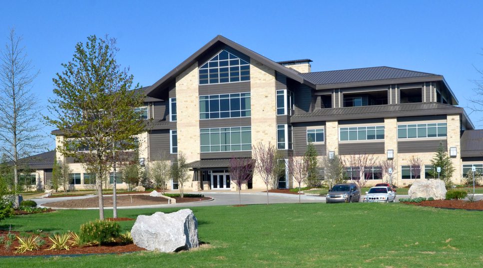 Melton Truck Lines’ new headquarters was designed with workers’ comfort and health in mind.