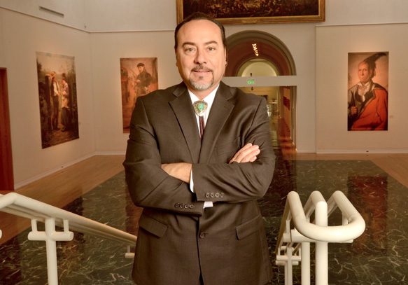 James Pepper Henry is the new executive director of Gilcrease Museum. Photo by Dan Morgan.