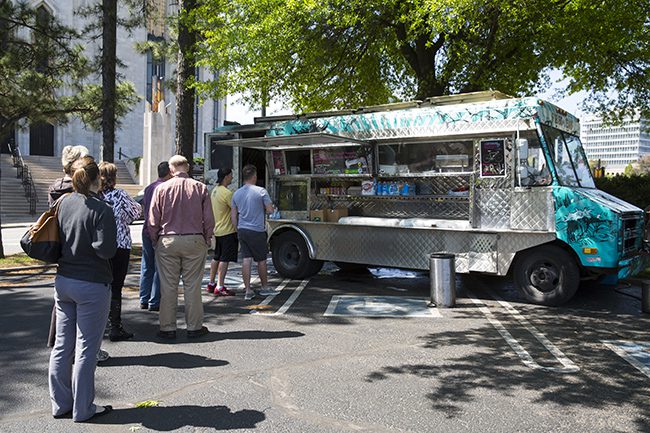 Lone Wolf Bahn Mi food truck. Photos by Brandon Scott.