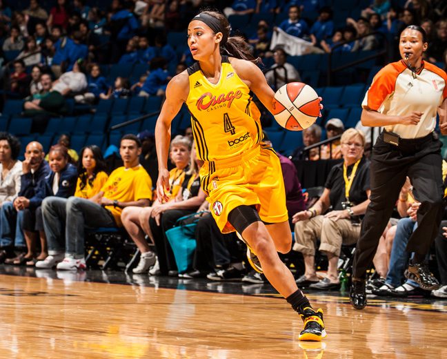 Photo by Shane Bevel/NBAE, courtesy Tulsa Shock.