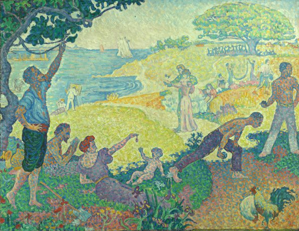 Paul Signac French, 1863–1935 In the Time of Harmony; the Golden Age Is Not in the Past, It Is Still to Come (Reprise), 1896 Kasser Mochary Art Foundation, Montclair, New Jersey