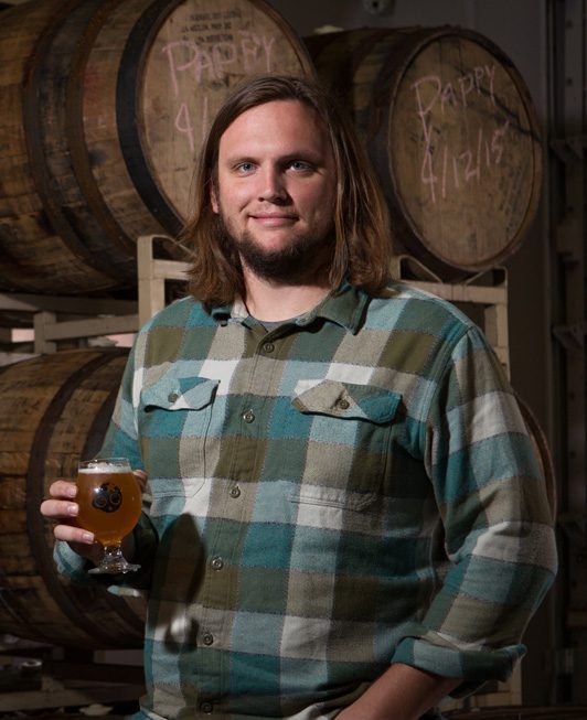 Patrick Lively, president and brewmaster of Anthem. Photo by Brent Fuchs.
