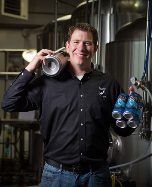 Blaine Stansel, co-owner of Roughtail. Photo by Brent Fuchs.