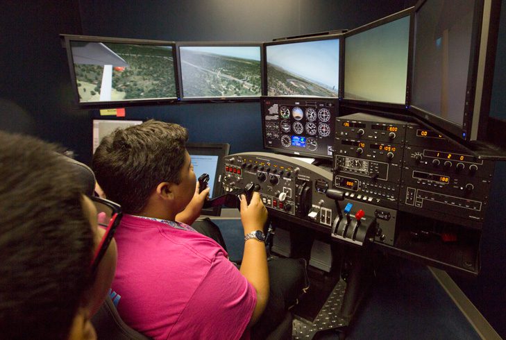 Chickasaw Nation members take part in the Chickasaw Nation Aeronautics and Space Academy (CNASA). Photos courtesy Chickasaw Nation.