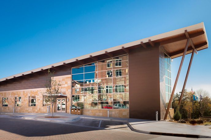 Chickasaw Visitor Center in Sulphur.