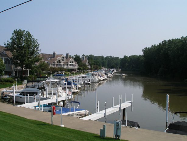 Fishing and boating are popular activities in New Buffalo.