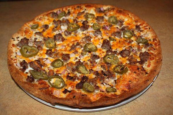 Hideaway Pizza’s Oktoberfest-inspired pie returns, featuring a garlic glaze with Bavarian mustard, mozzarella, sauerkraut, bratwurst, red onion, cheddar and jalapenos. www.hideawaypizza.com