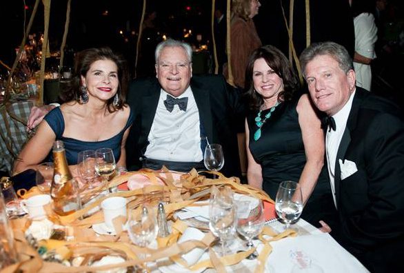  Suzanne and Bill Warren, Becky Dixon and Patrick Keegan, Painted Pony Ball 2014.