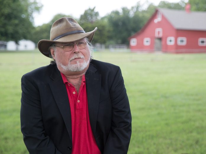 Tulsan W.B. Ward lends his voice to audiobooks as well as a radio feature. Photo by Brandon Scott.