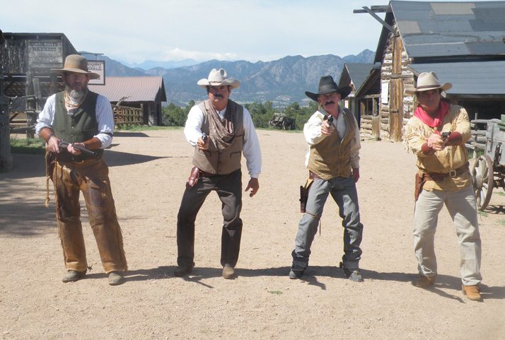 A still from the movie cactus creek, starring the simpson brothers and tom ward.