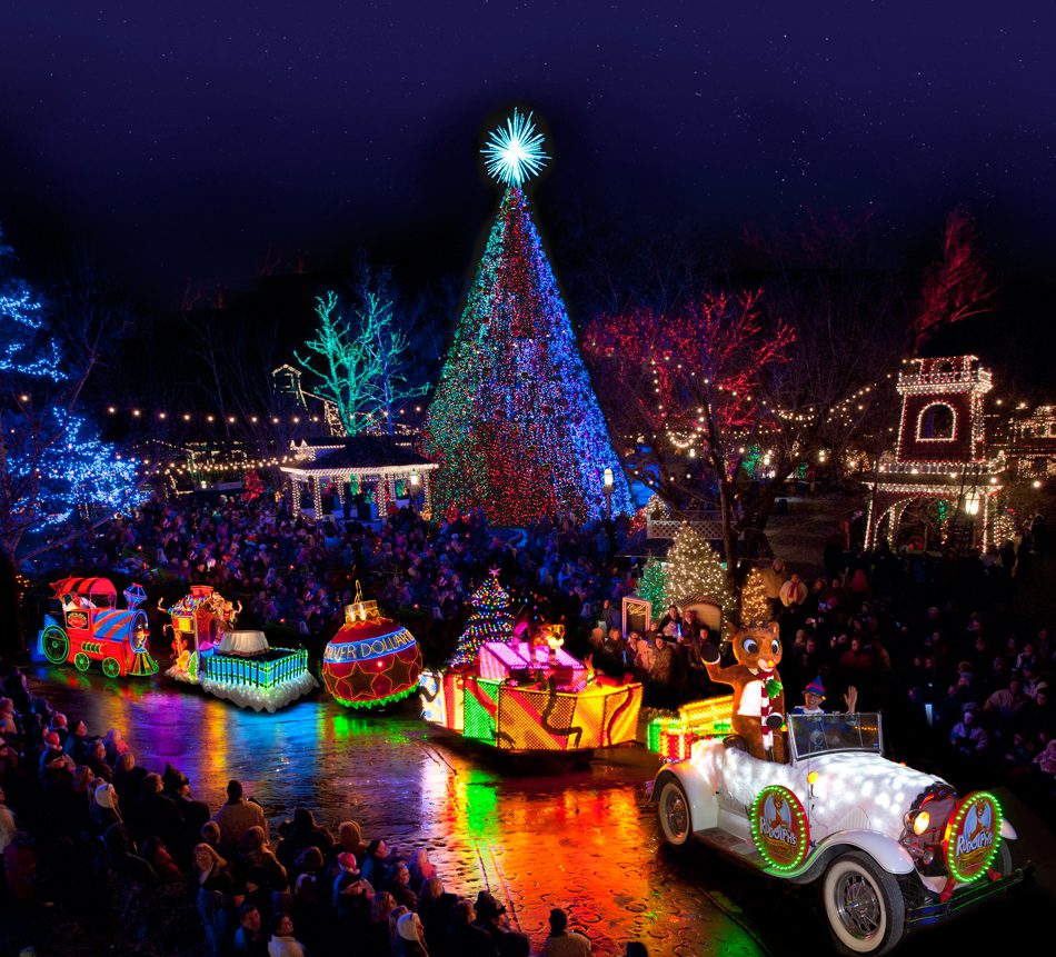 Rudolph’s Holly Jolly Christmas Parade takes to the streets of Silver Dollar City. Photo courtesy Silver Dollar City.