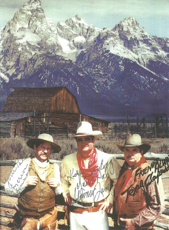 Ward and Rick and Larry Simpson have sent out thousands of promotional pictures for their five western films.