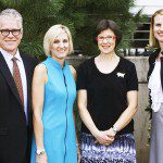 Mark Graham, Caron Lawhorn, LouAnne Johnson and Susan Crenshaw, Women’s Leadership Council reception, Tulsa Area United Way.