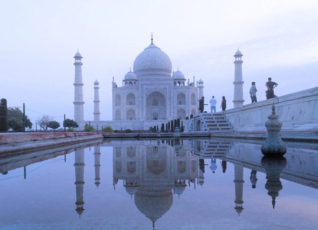 The Taj Mahal is just one of the many marvels you will find in India. Photos by Gina Michalopulos Kingsley.