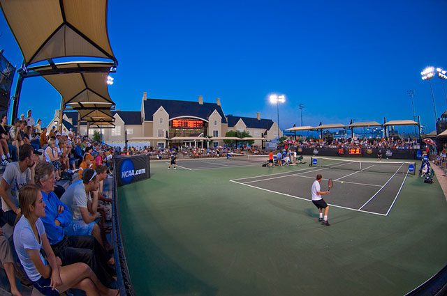 The case tennis center has hosted three NCAA championships since 2004. Photo courtesy The University of Tulsa.