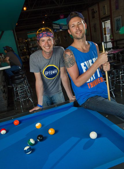 Co-owners of OKC’s Guyutes Jarrod Friedel and Wayne Perk. Photo by Brent Fuchs