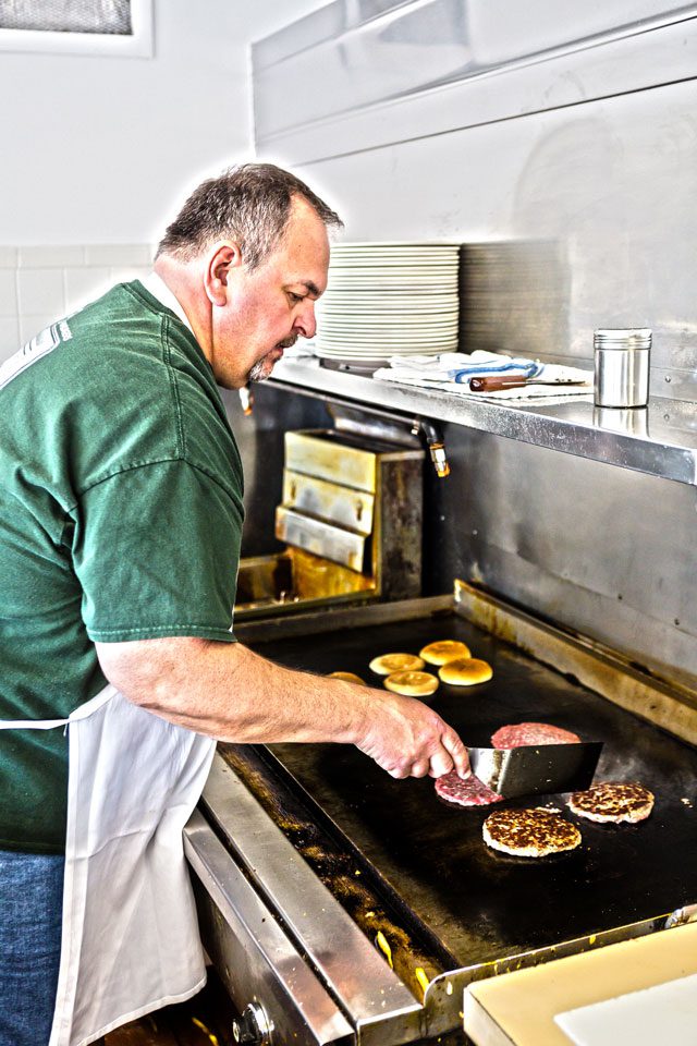 Claud's Hamburgers.
