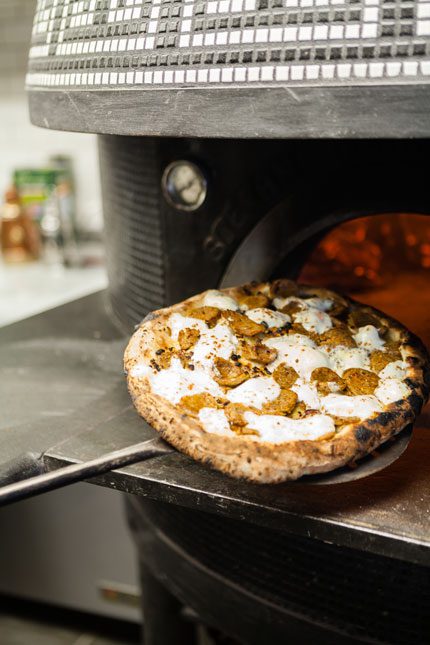 The new broken arrow location offers two distinct pizza styles. photo by Chris Humphrey Photographer