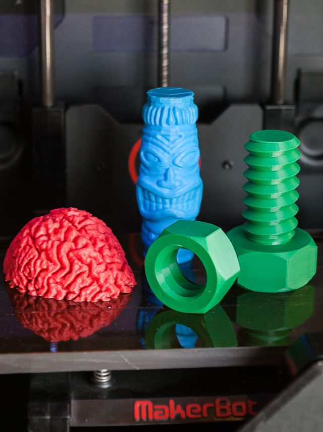 Fab Lab Tulsa allows its members access to 3D printing technology. photo by Chris Humphrey Photographer