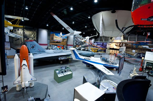 Tulsa Air and Space Museum and Planetarium. Photo courtesy Tulsa Air and Space Museum and Planetarium. 