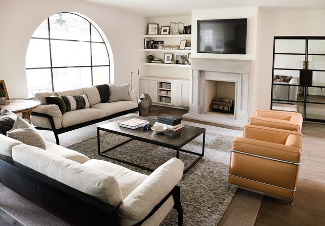 The home is characterized by the simplicity of design in architectural themes, neutral colors, and a mix of antique woods and contemporary chrome and glass. Photo by Darshan Phillips.