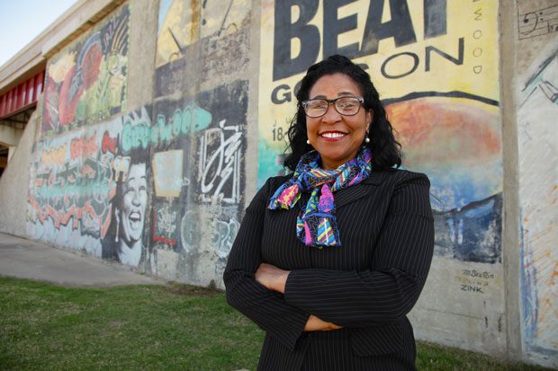 Rebecca Marks Jimerson is a key player in the coordination of Tulsa’s Juneteenth celebration. Photo by Marc Rains.