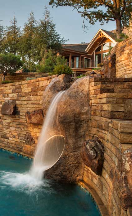 Caviness Landscape Design, Best Pool Designer (OKC). Photo by KO Rinearson.