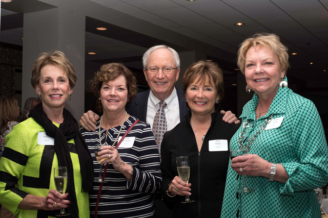 Leslie Moore, Donna Vanderslice, James and Mary Magee, Becky Young, Iron Gate Founder’s Dinner, Iron Gate.