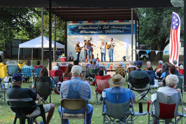 Photo courtesy Blanchard Bluegrass Festival