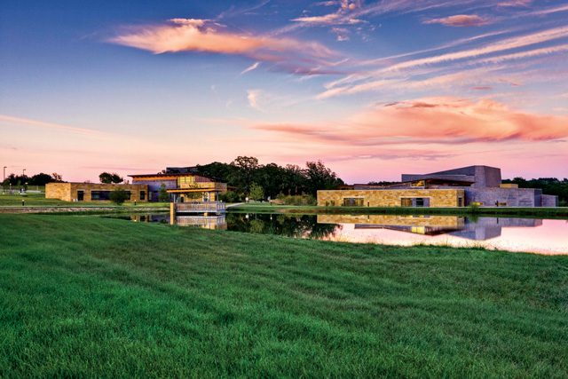 The Chickasaw Cultural Center in Sulphur hosts a variety of demonstrations and exhibits. Photo courtesy the Chickasaw Nation