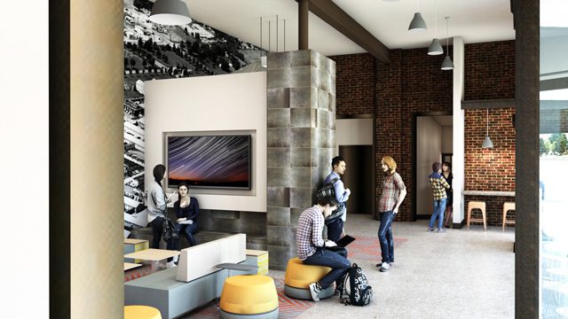 The OSU Institute of Technology chose to renovate a nearly 100-year-old post office in downtown Okmulgee to create new student housing.