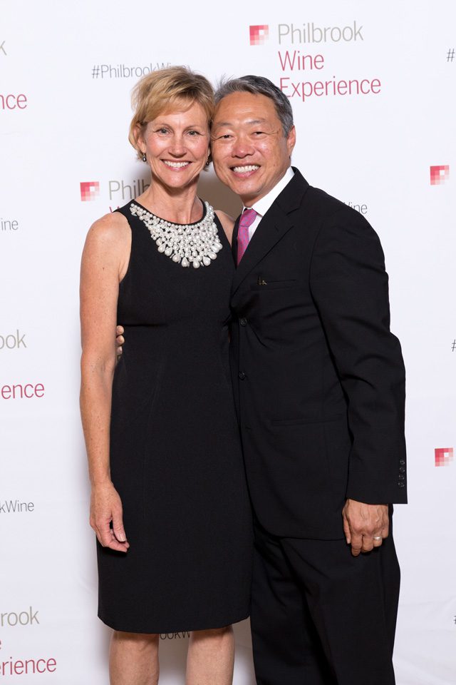 Diane and Byron Shen, Philbrook Wine Experience.
