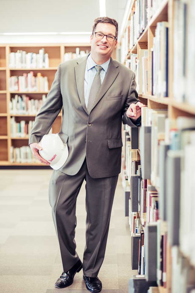 Dr. Gary Shaffer says the Central Library could not be opening at a better time. 