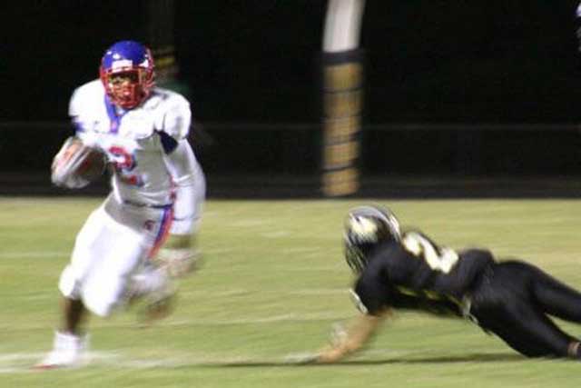 Harris was named to the Tulsa all-metro first team his junior and senior years and earned all-state honorable mention as a junior while playing at Bixby High School. Photo courtesy Chris Harris Jr.