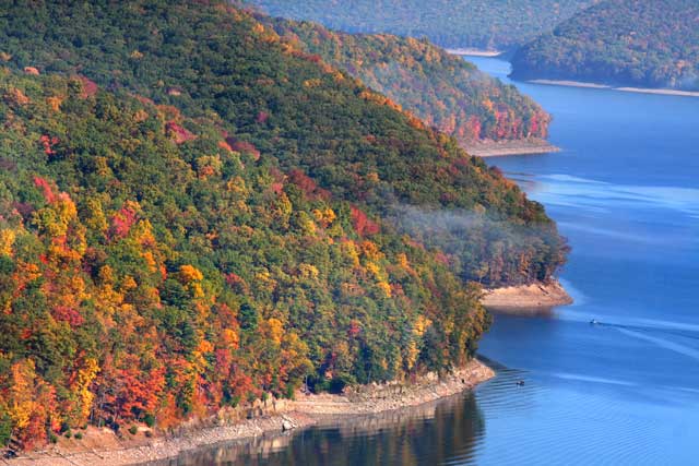 Pennsylvania has many prime areas for fall foliage tours.