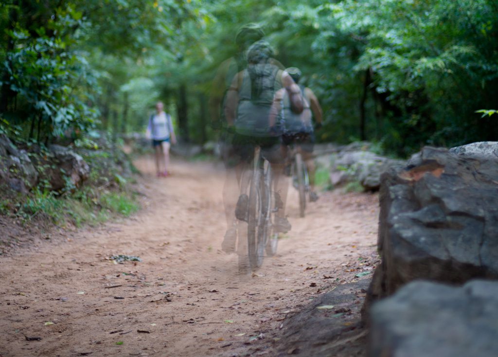 Tulsa's Turkey Mountain offers trails of various difficulty for hikers and cyclists.