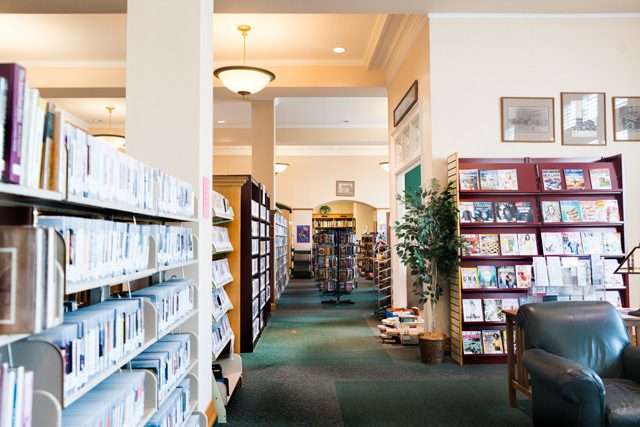 The Bartlett-Carnegie Sapulpa Library has renovated the building’s interior through the years.