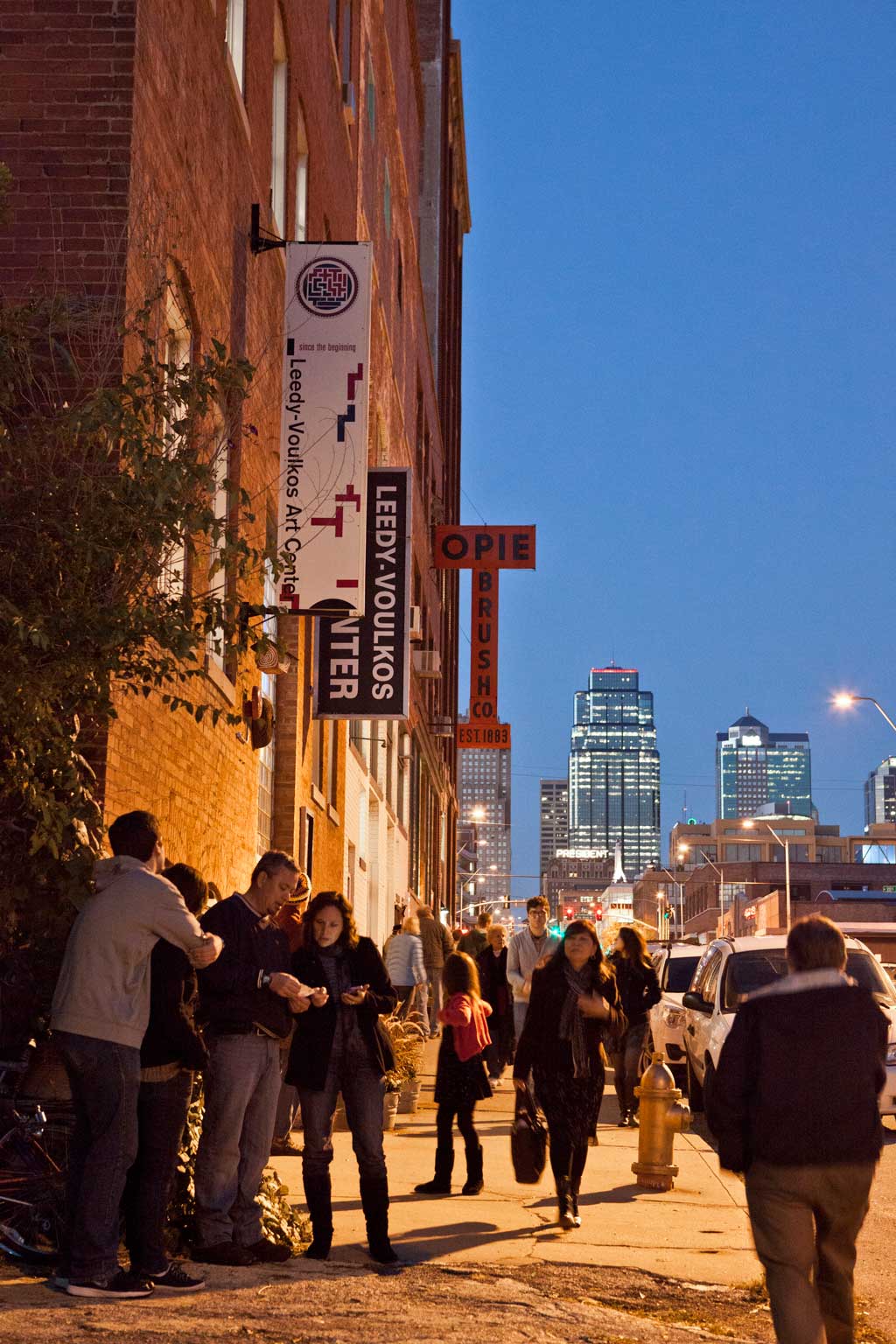 The Sprint Center, located on the east side of the Power & Light District, hosts a variety of events. Photo by Visit KC.